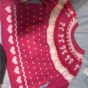 Cece Valentines Day sweater size xl
